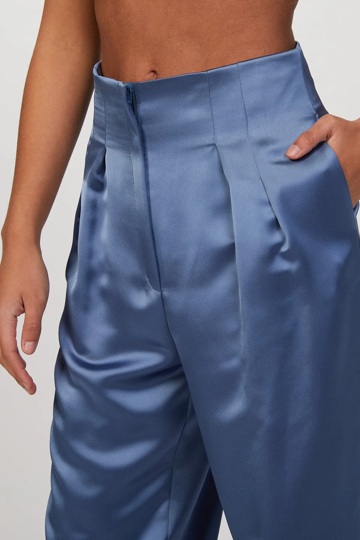 CLYDE SATIN PANTS