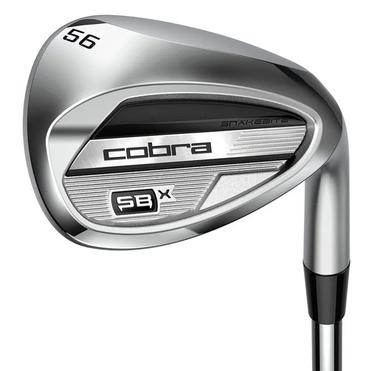 Cobra Snakebite X Satin Chrome Wedge Steel RH