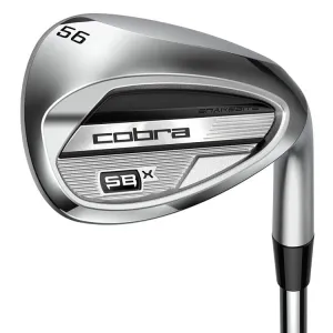 Cobra Snakebite X Satin Chrome Wedge Steel RH