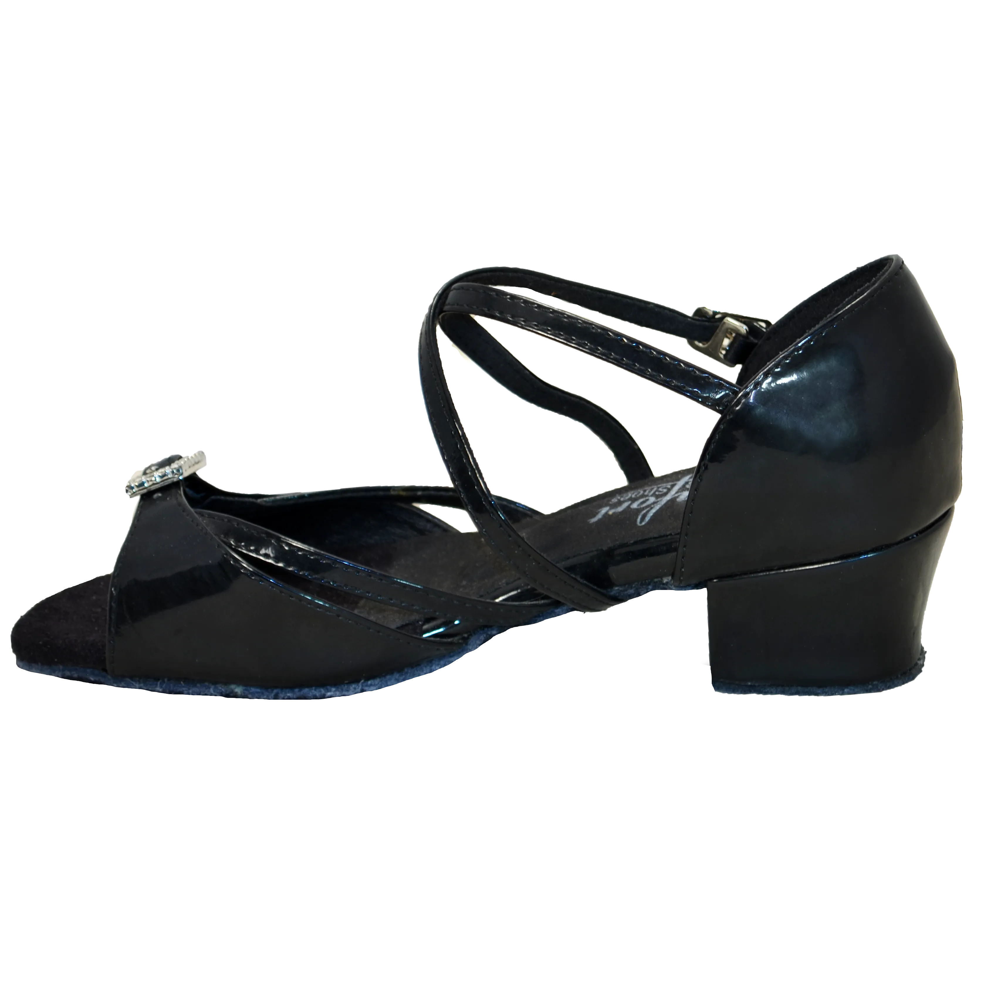 Comfort Single Buckle - Black Patent