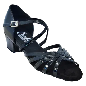 Comfort Strappy - Black Patent Leather