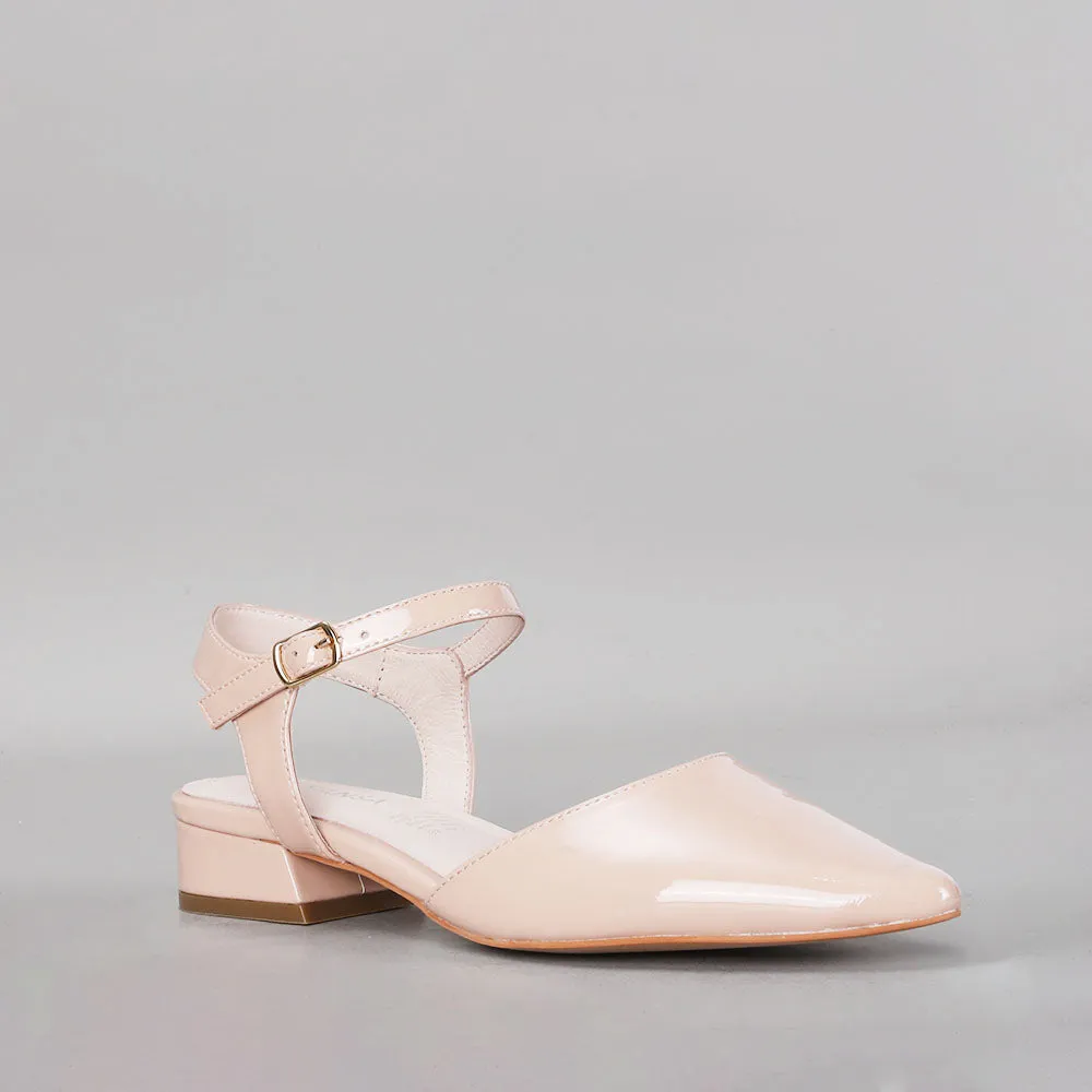Coralie - Blush Patent