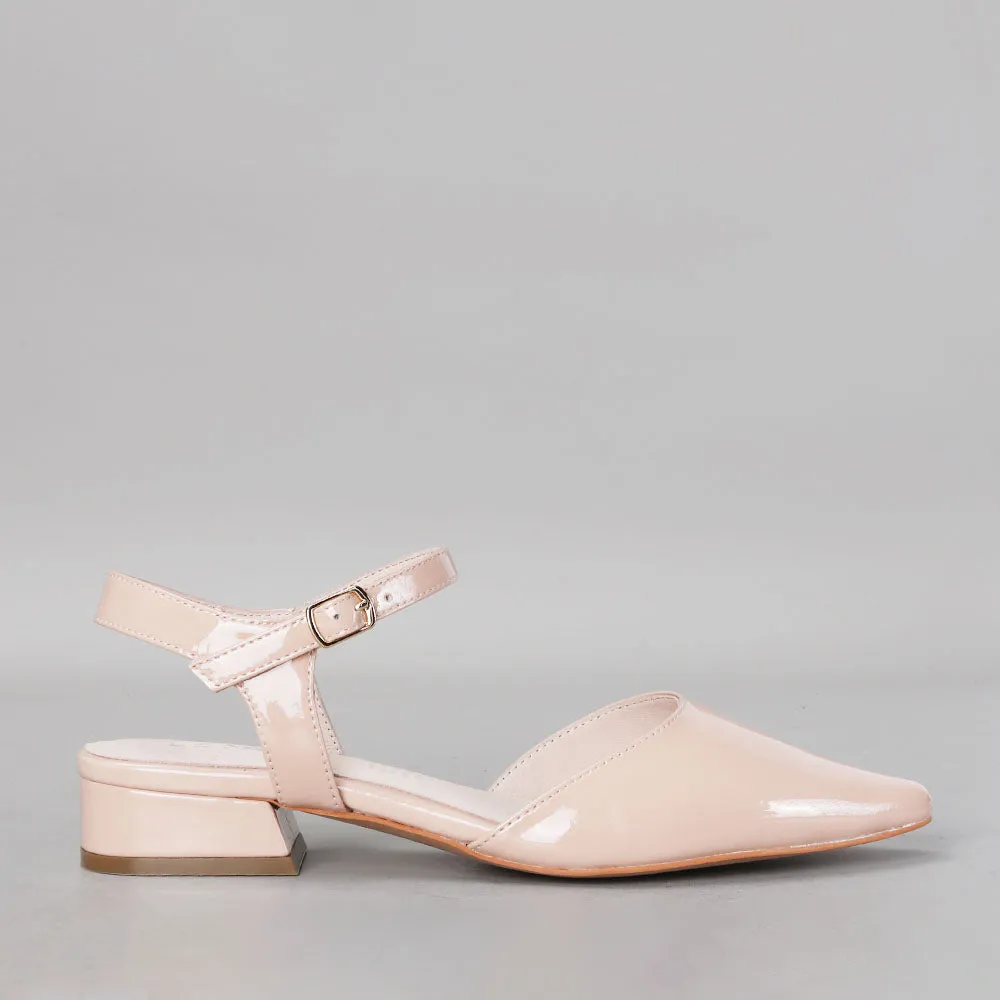 Coralie - Blush Patent
