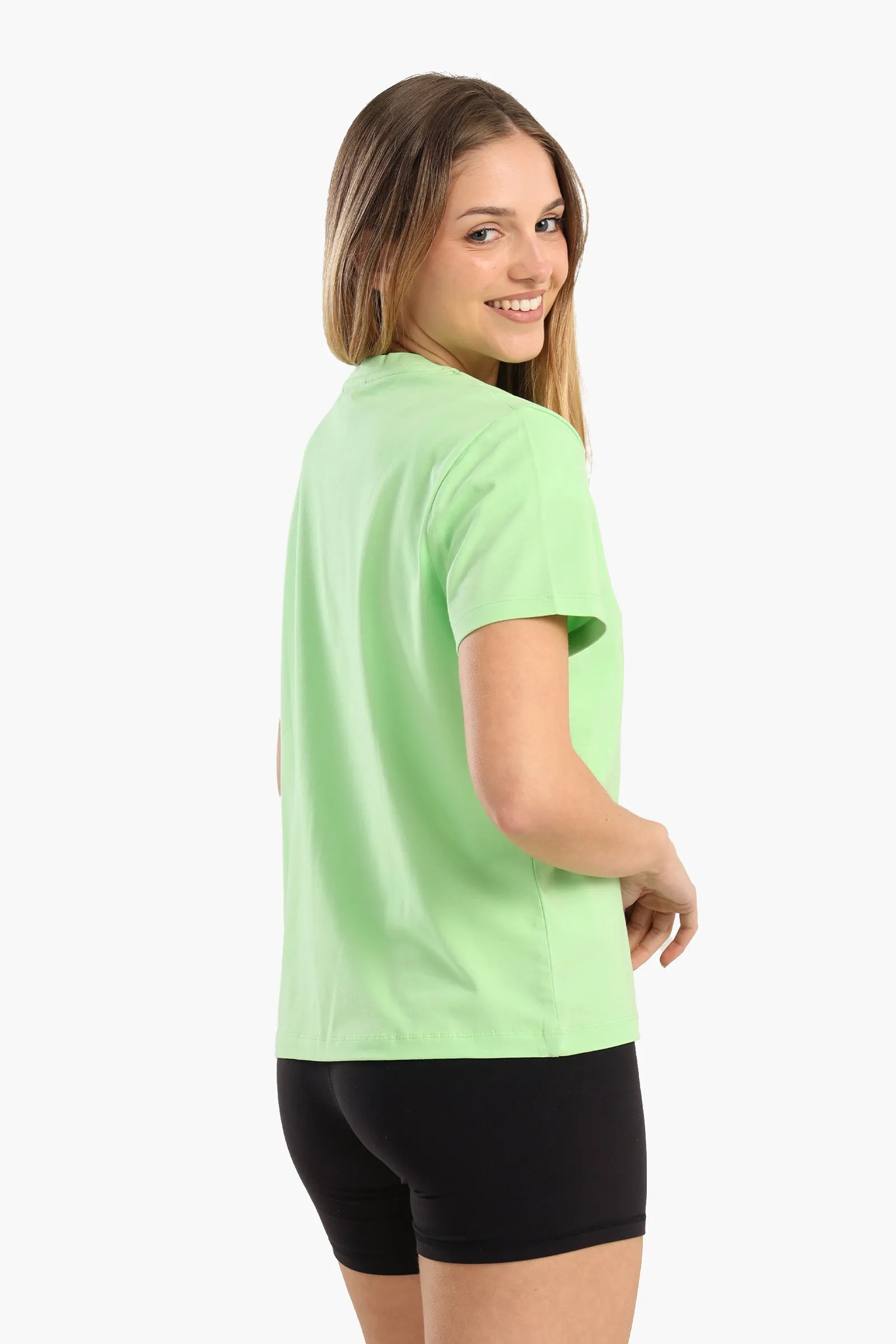 Cotton Basic Slip On T-Shirt