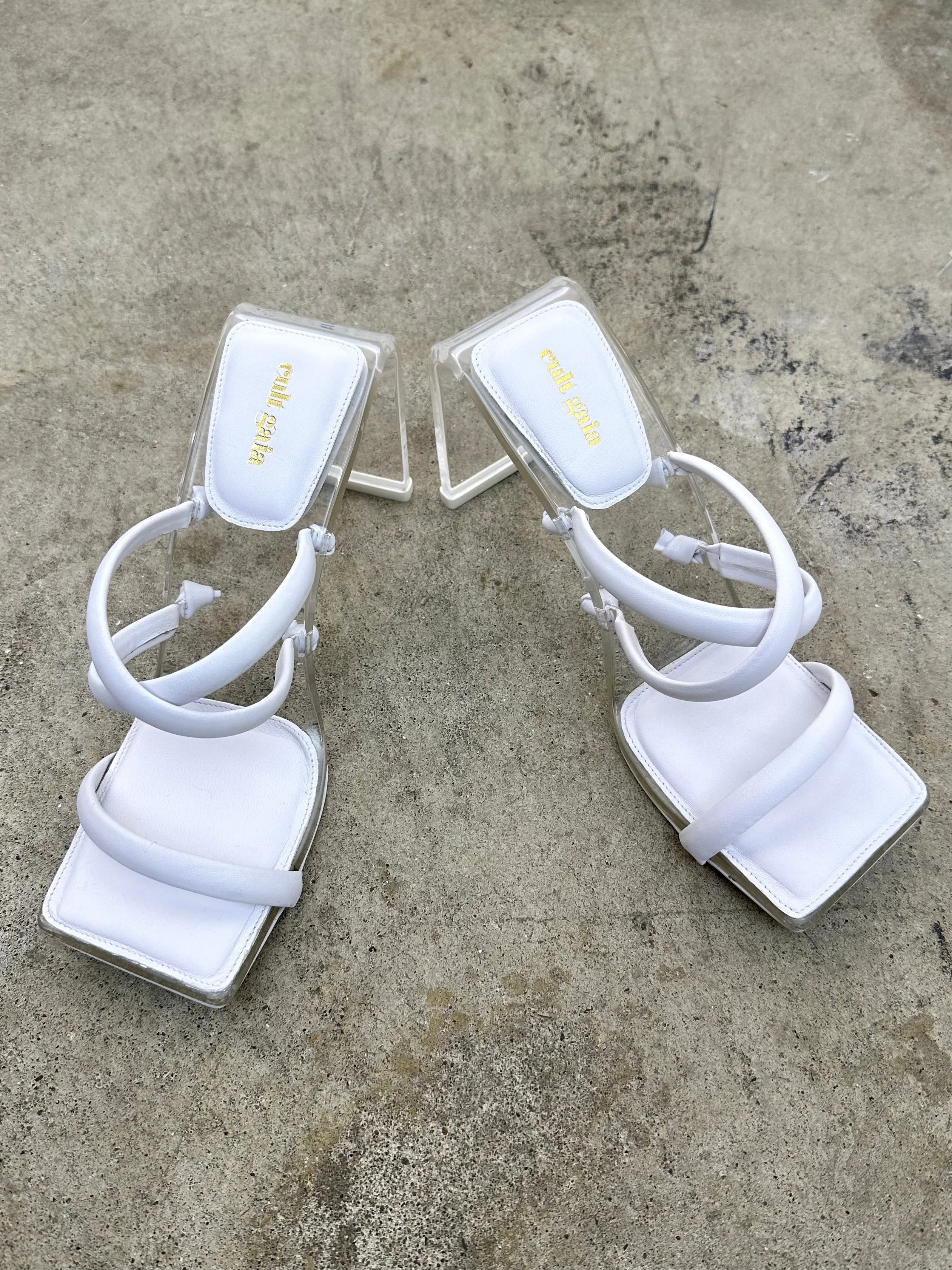 Cult Gaia Letta Sculptural Sandals
