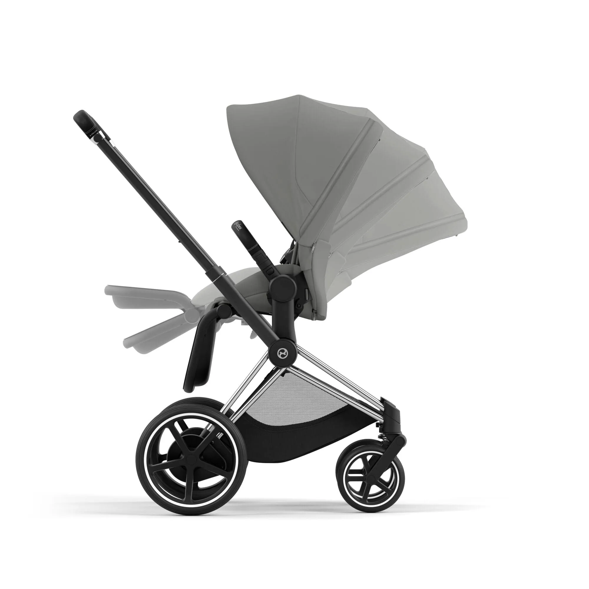 Cybex e-Priam Pram - Mirage Grey