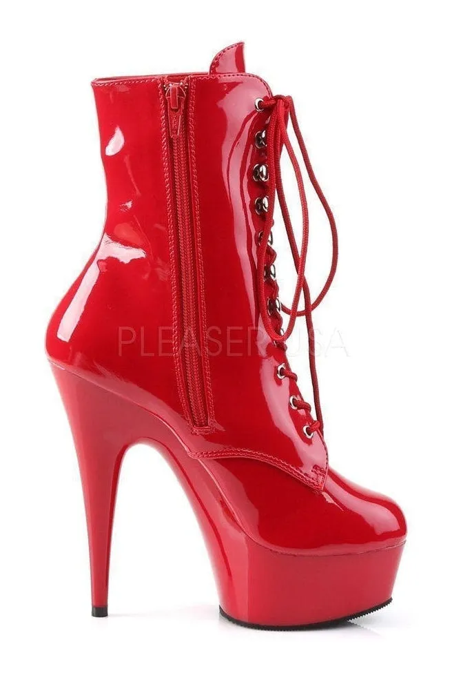 DELIGHT-1020 Platform Boot  | Red Patent