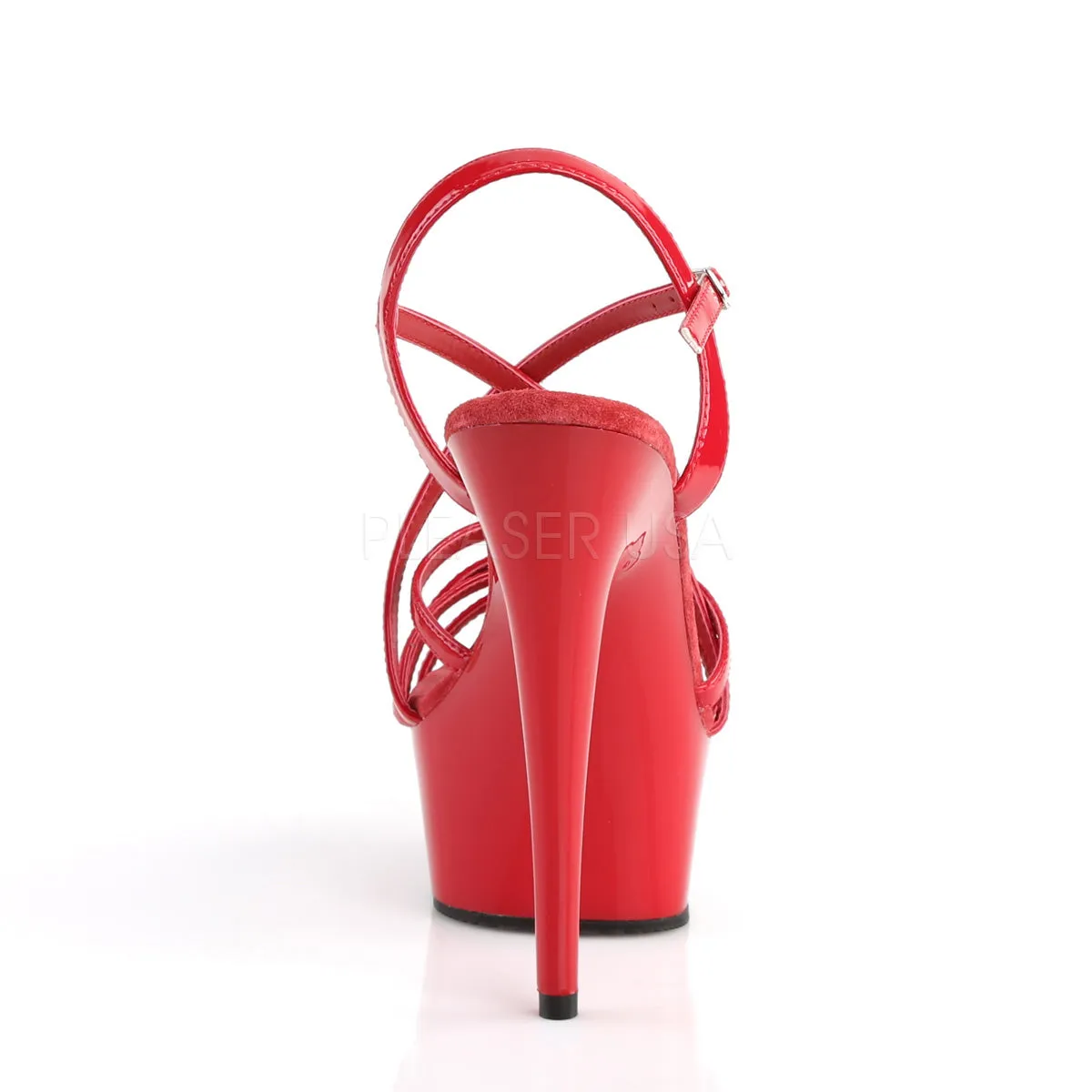 DELIGHT-613  Red Patent/Red