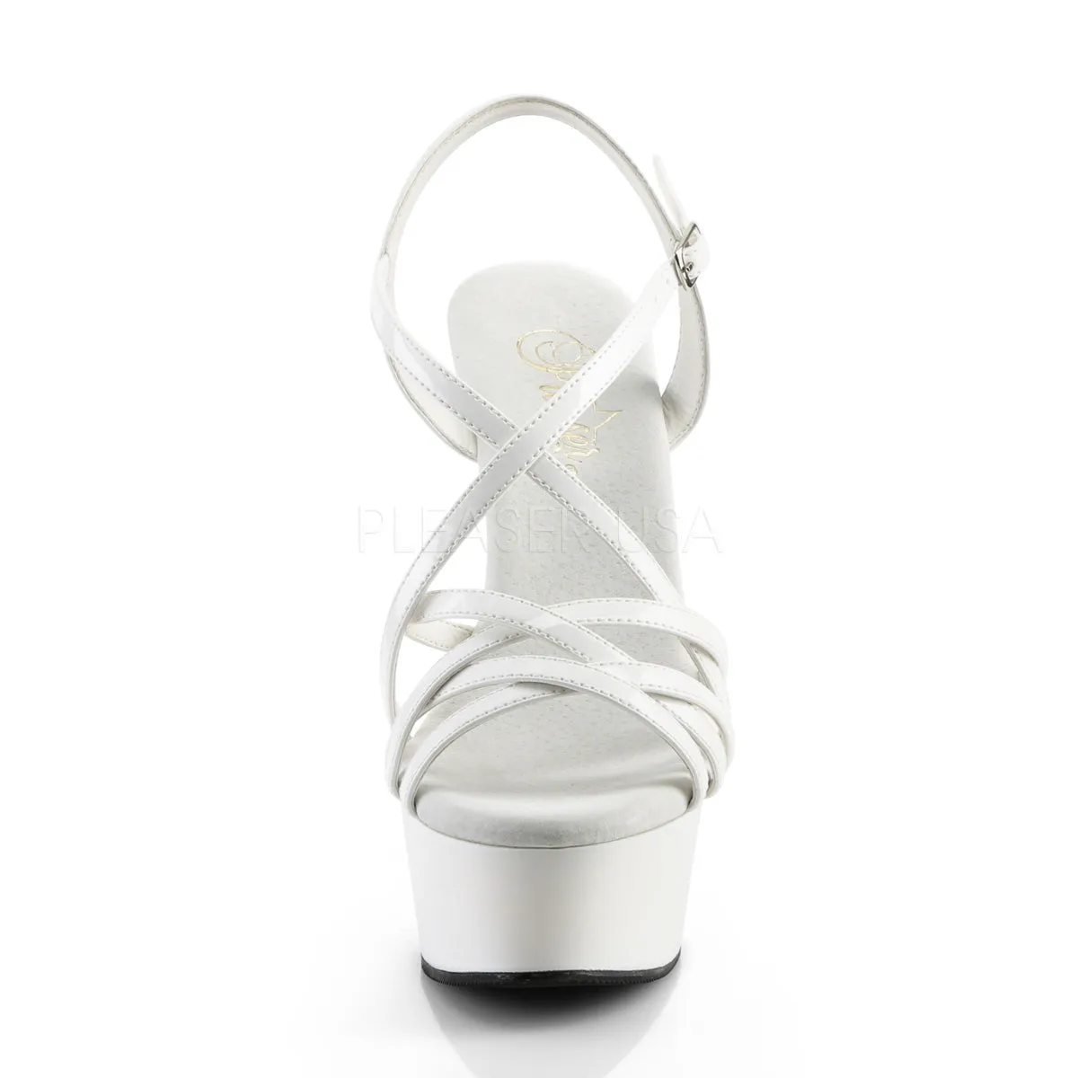 DELIGHT-613  White Patent/White