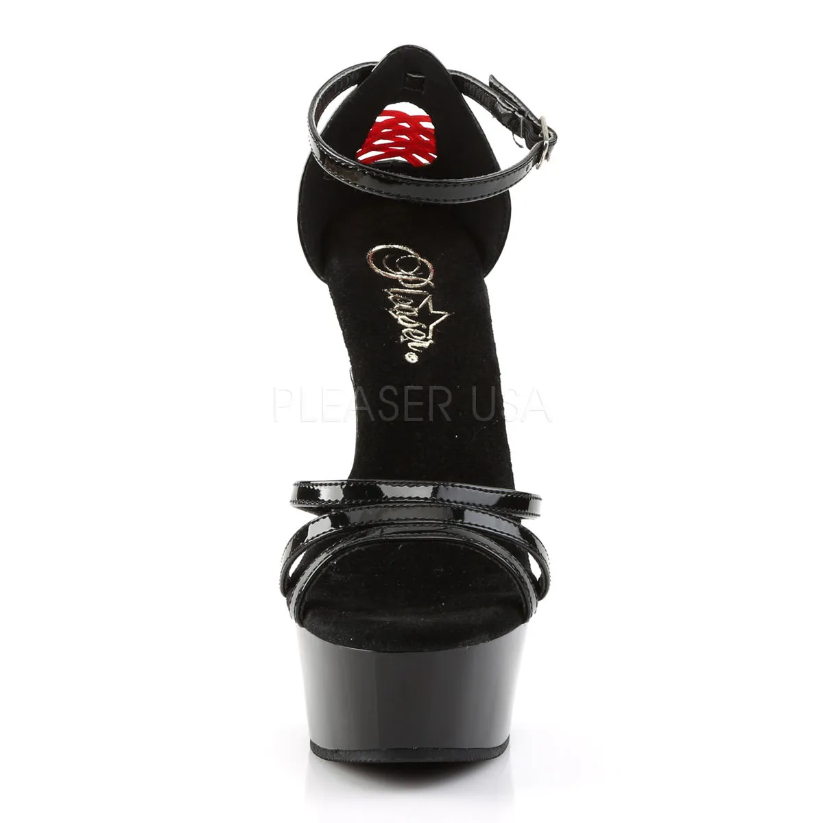 DELIGHT-662  Black Patent/Black