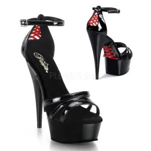 DELIGHT-662  Black Patent/Black