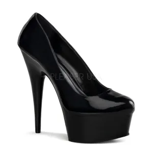 DELIGHT-685  Black Patent/Black