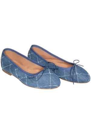 Denim Ballet Flat
