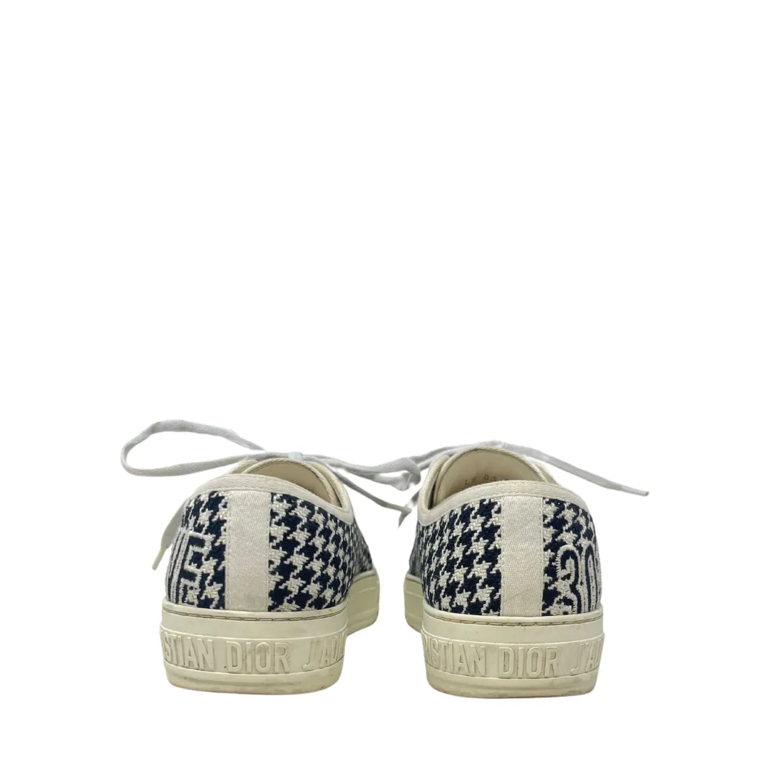 Dior Houndstooth 30 Montaigne Walk'N'Dior Sneakers - Size 37