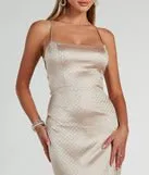 Dolly gold jewelled strap up ball dress Express NZ wide