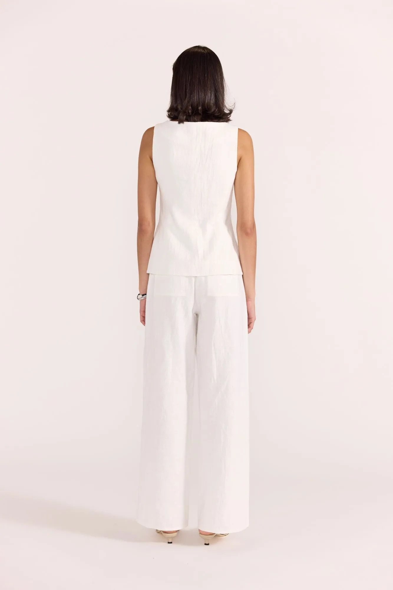 Eden Pants | White