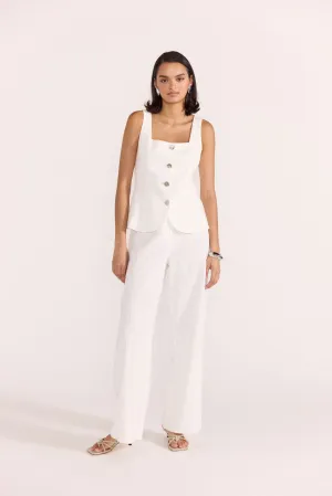 Eden Pants | White