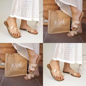 Elio Pearl Sandals
