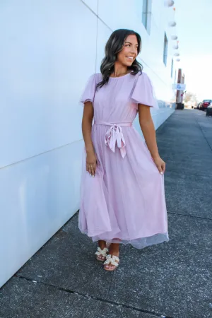 Endless Daydream Tulle Dress • Pink