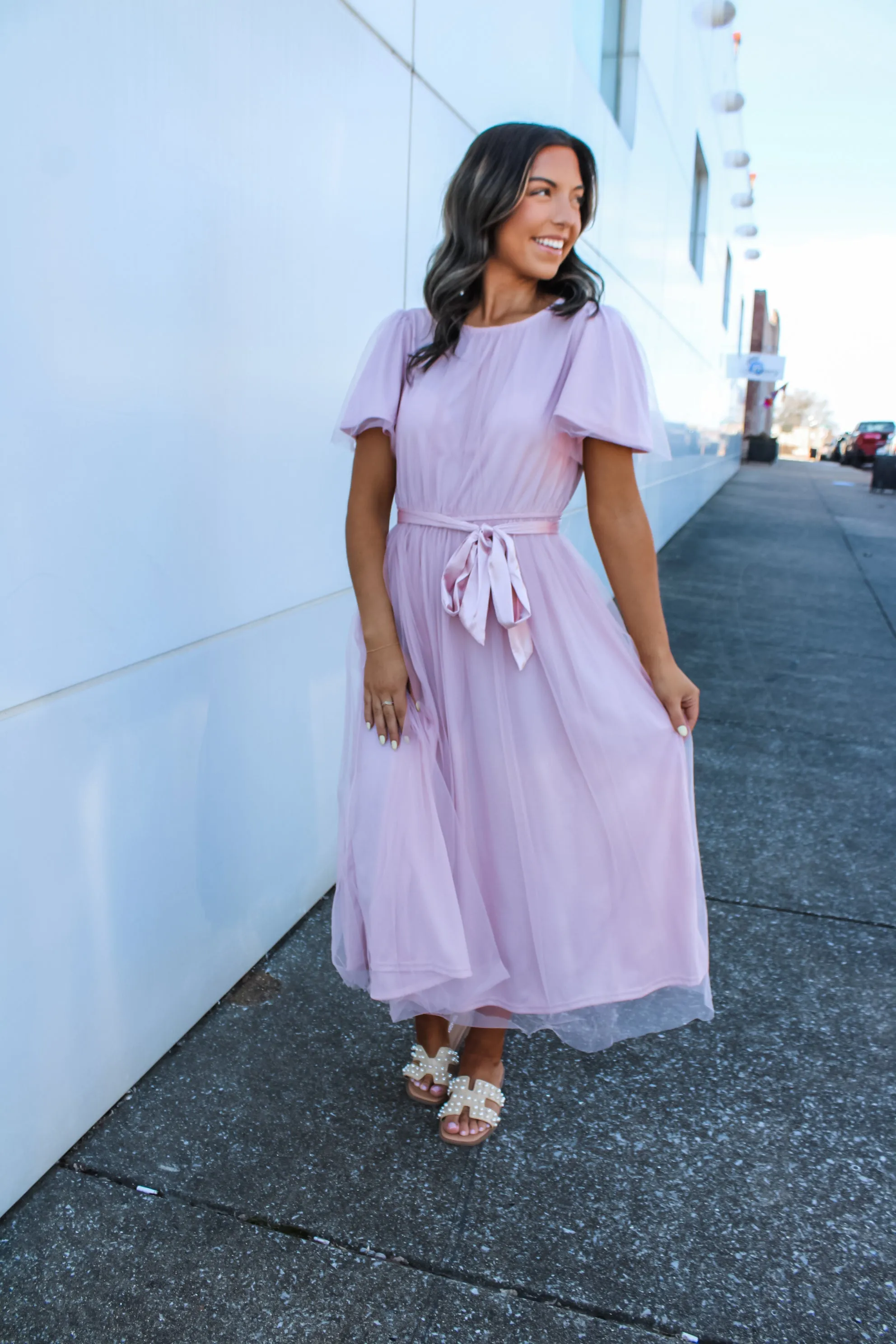 Endless Daydream Tulle Dress • Pink
