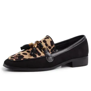Fashion Casual Flats Women Square Toe Footwear