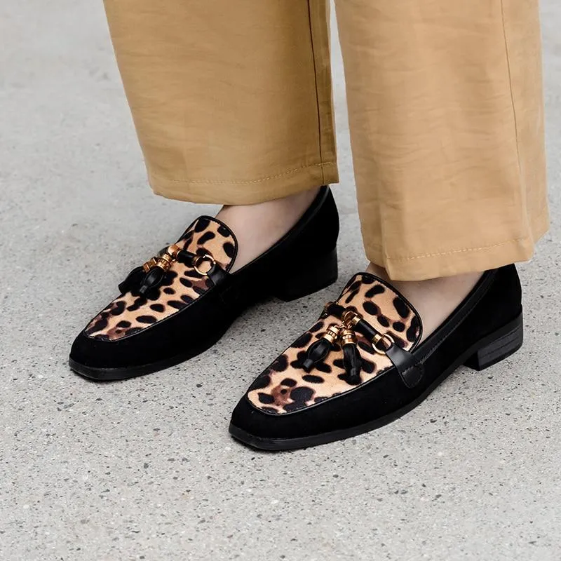 Fashion Casual Flats Women Square Toe Footwear
