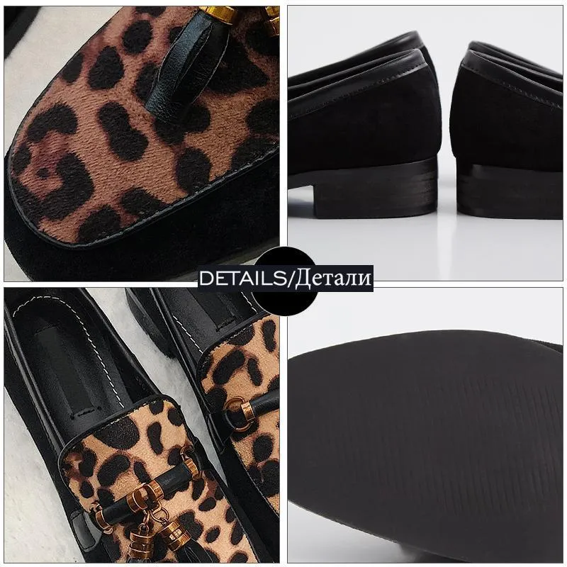 Fashion Casual Flats Women Square Toe Footwear