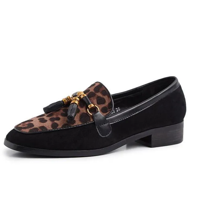 Fashion Casual Flats Women Square Toe Footwear