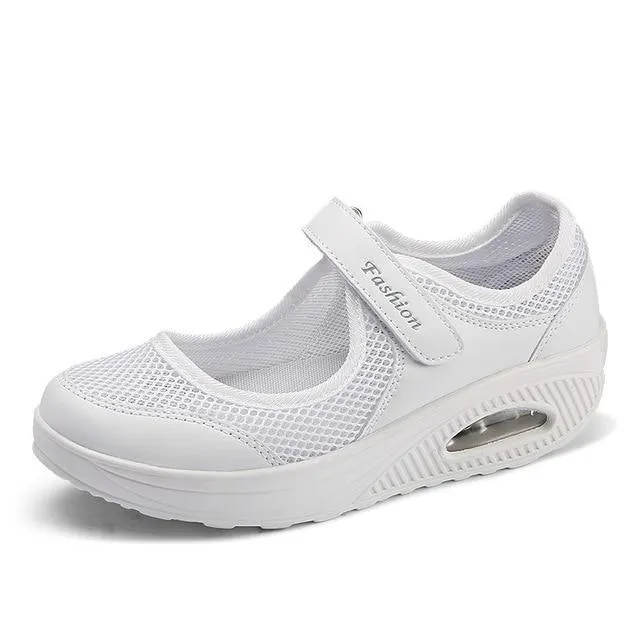 Fashion Women Flat Platform Shoes Woman