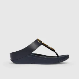 Fit Flops Fino Resin Hoop Navy IB8-A99
