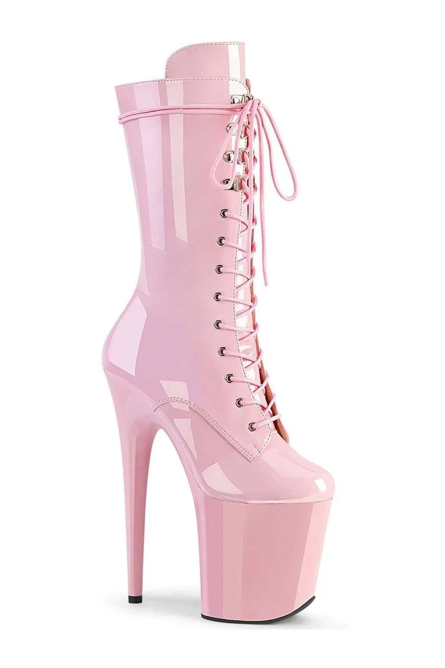 FLAMINGO-1050 Exotic Boot | Pink Patent