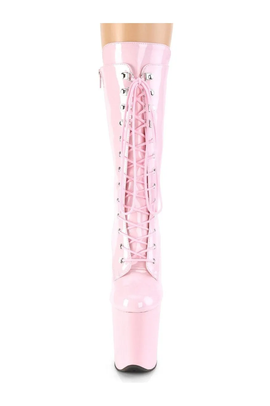 FLAMINGO-1050 Exotic Boot | Pink Patent