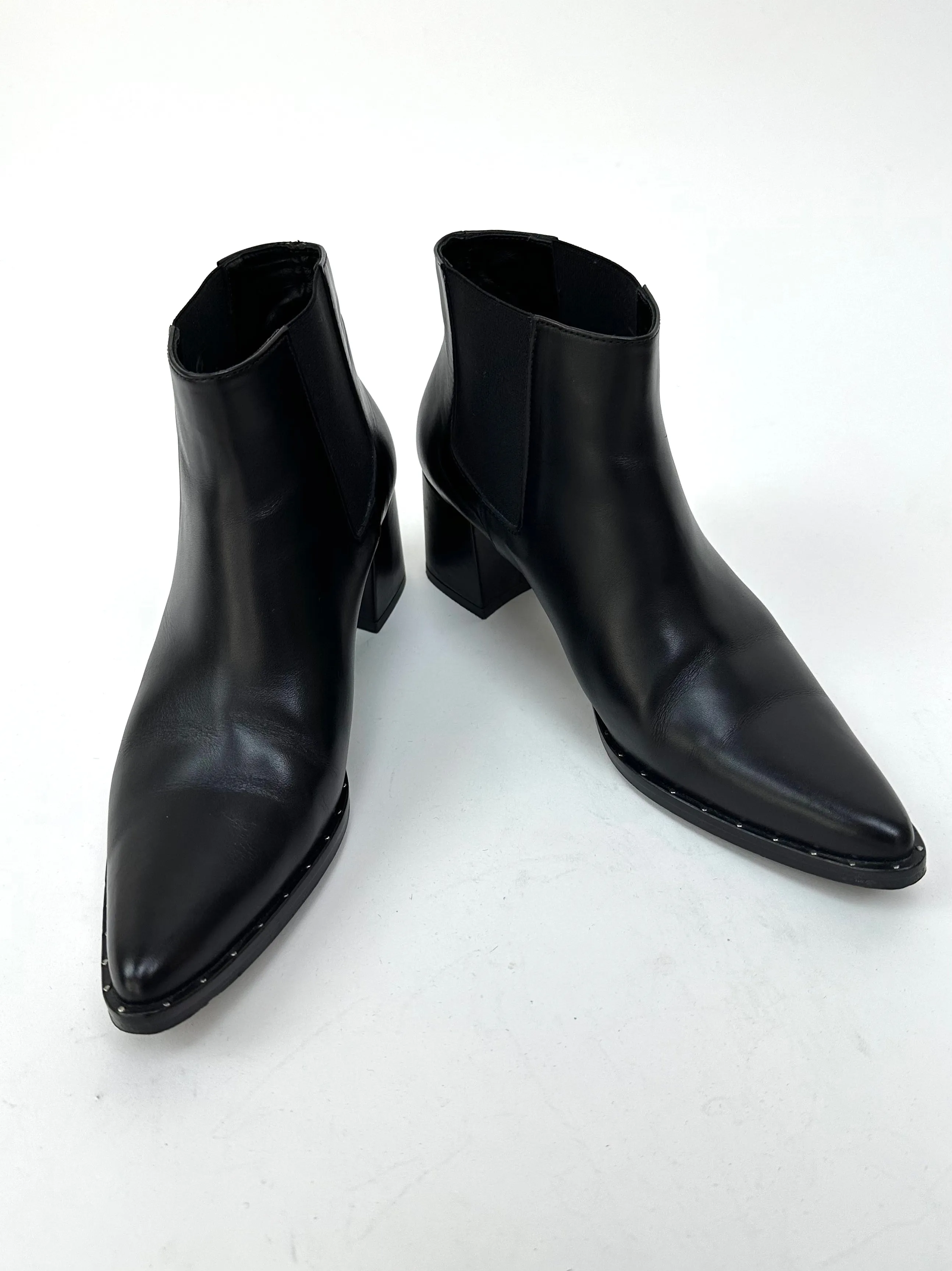Freda Salvador Rivet Ankle Boots