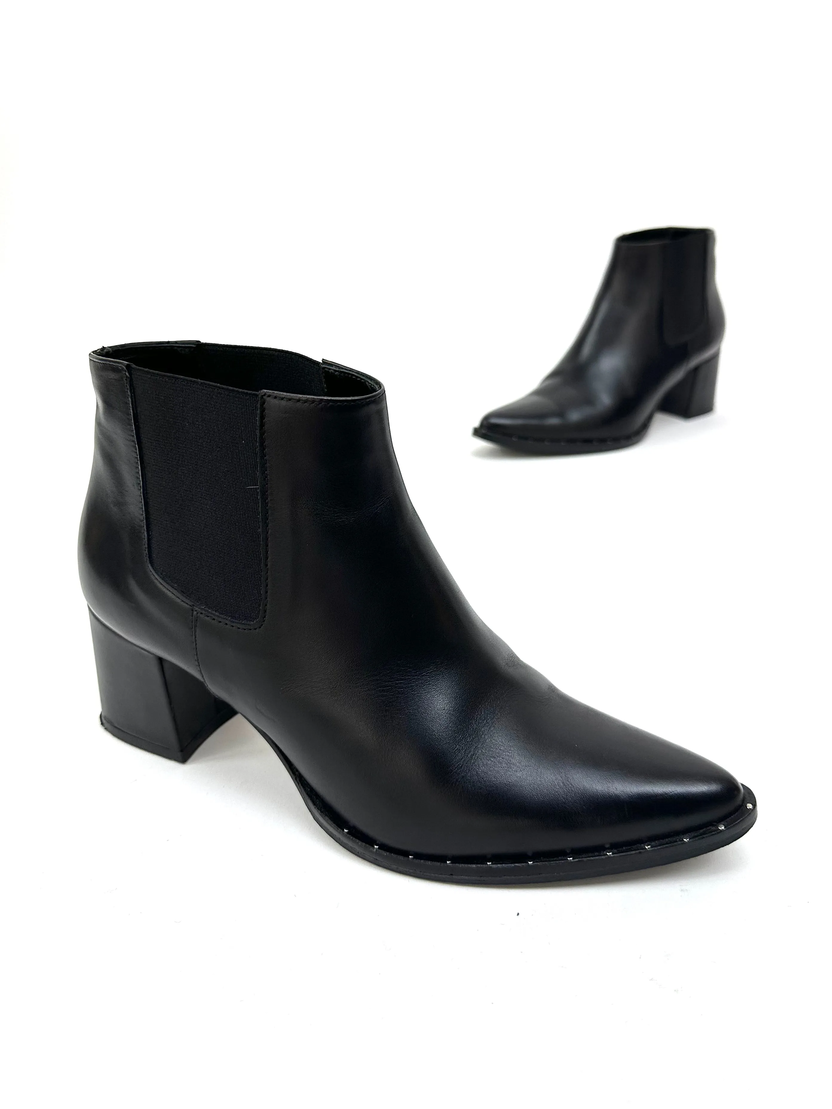 Freda Salvador Rivet Ankle Boots