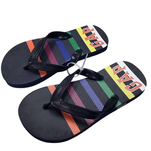 Gap Boy's Navy Flip Flops Size 3 Youth