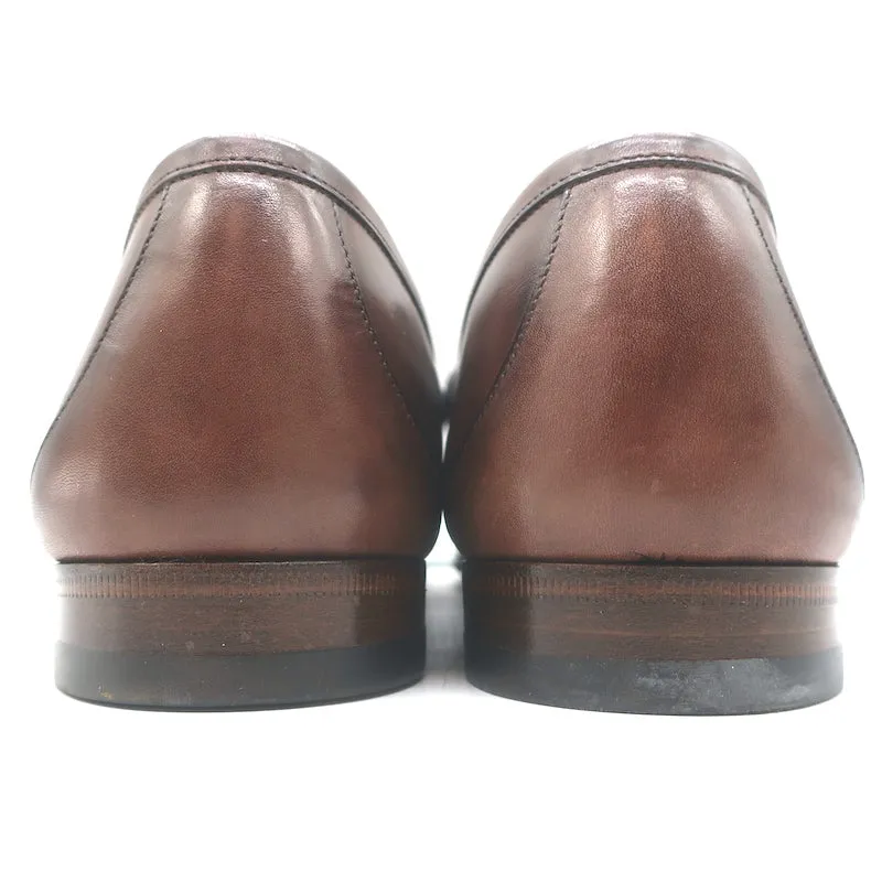 Gucci 1953 Horsebit Loafers Dark Brown Leather Size 10