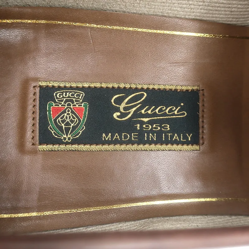 Gucci 1953 Horsebit Loafers Dark Brown Leather Size 10