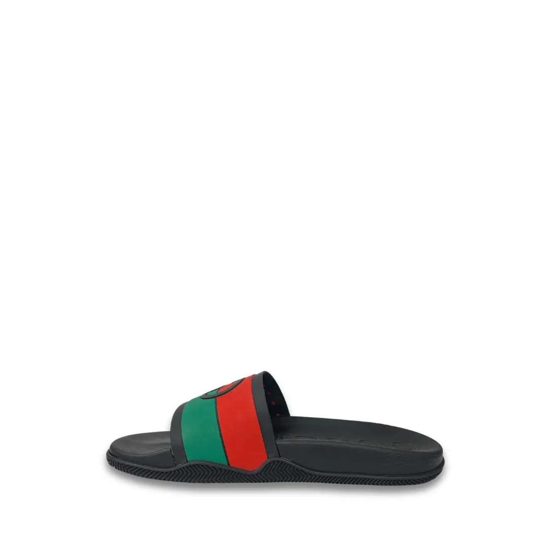 Gucci Men’s Interlocking G Slide Sandal- Size 12