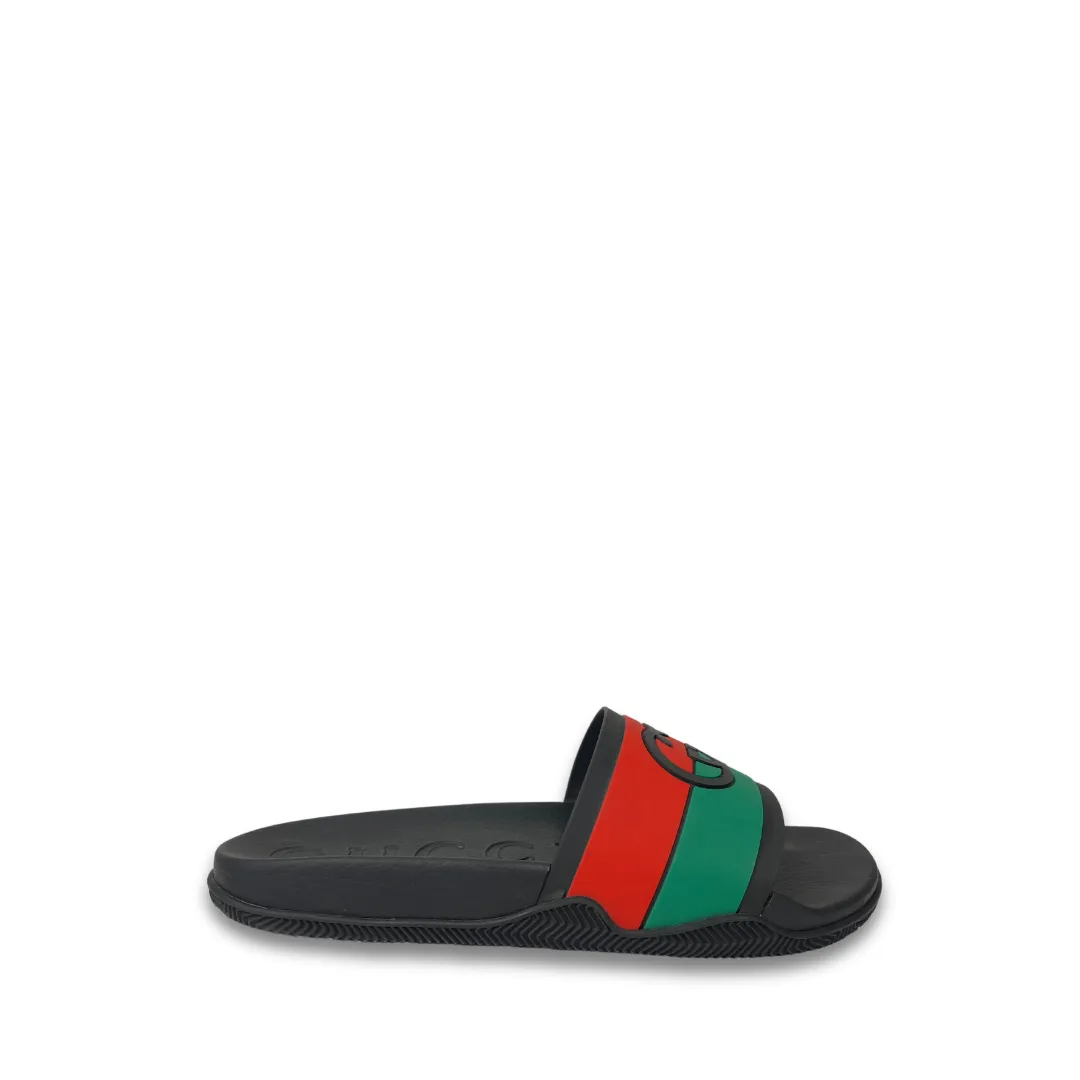 Gucci Men’s Interlocking G Slide Sandal- Size 12