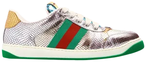Gucci Screener 'Metallic Python' Sneakers for Men