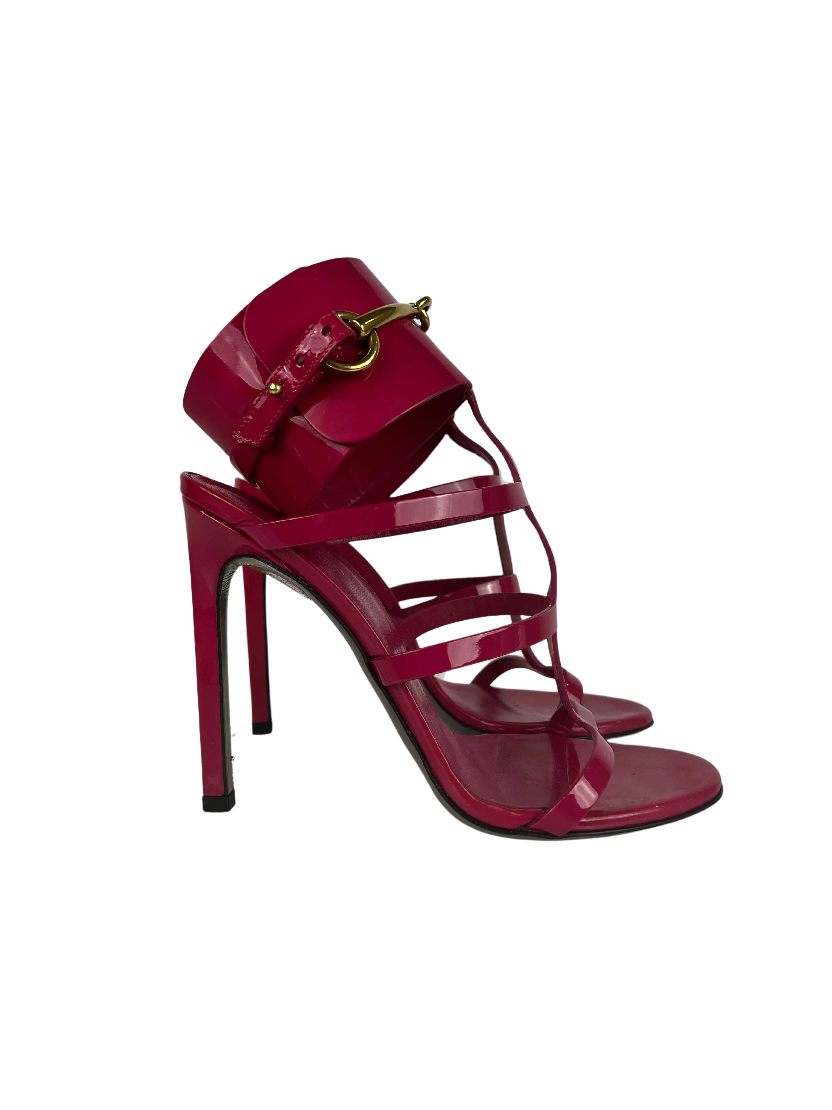 Gucci Ursula High Heel Sandle in Blossom, Size 36.5 EU/ 6 US