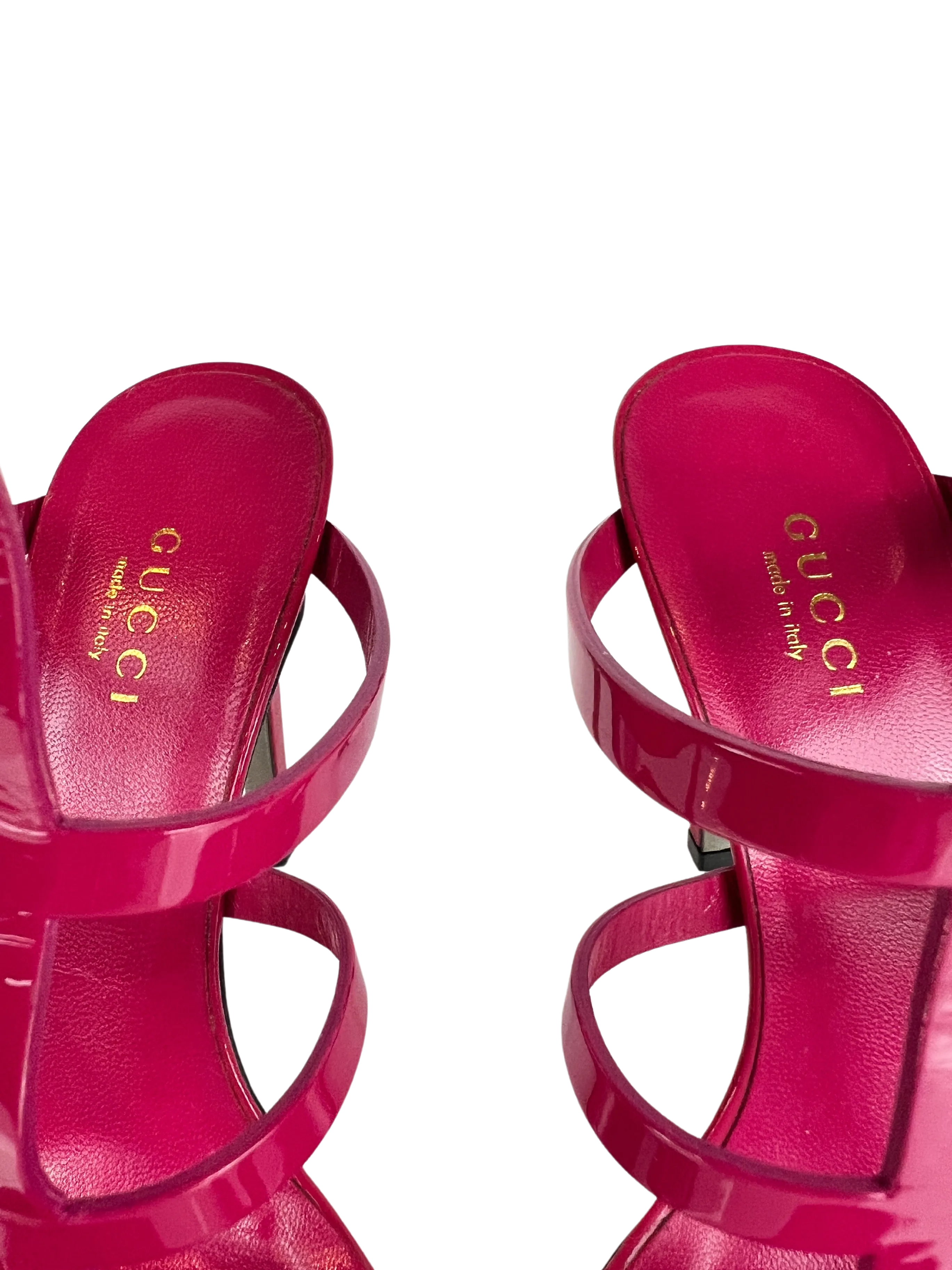 Gucci Ursula High Heel Sandle in Blossom, Size 36.5 EU/ 6 US