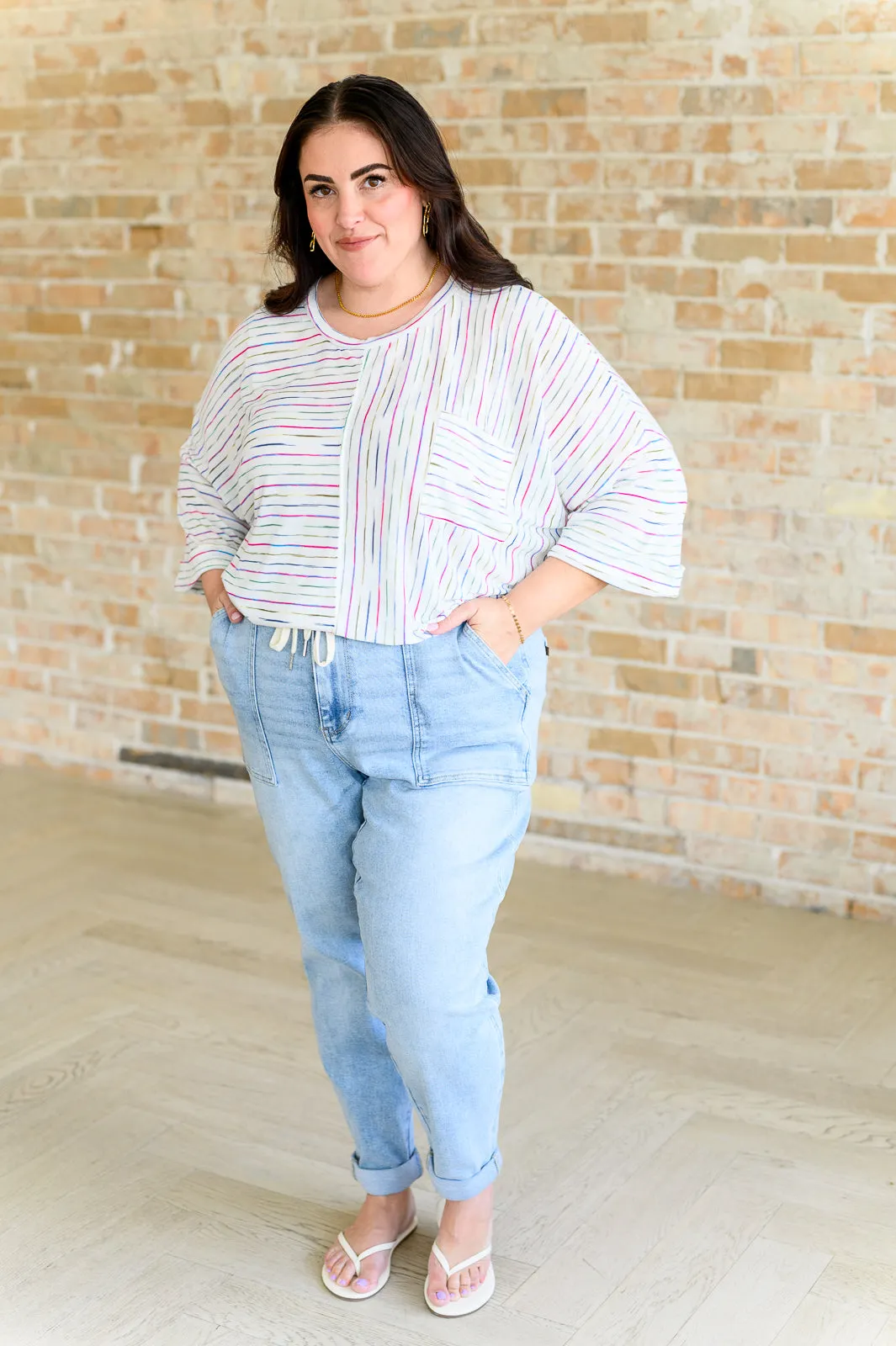Hazel Blues® |  Love The Passion Drop Shoulder Top