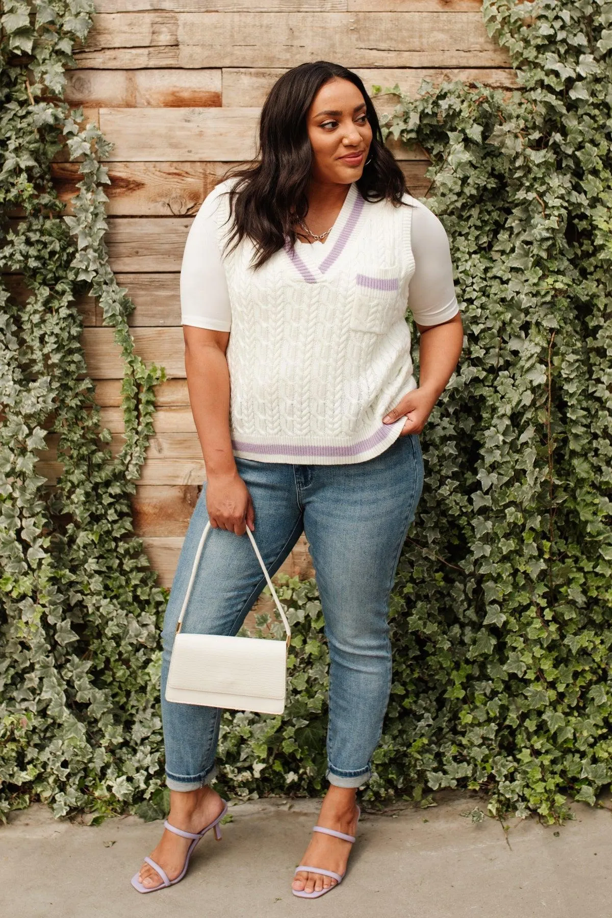 Hazel Blues® | Power Girl Sweater Vest