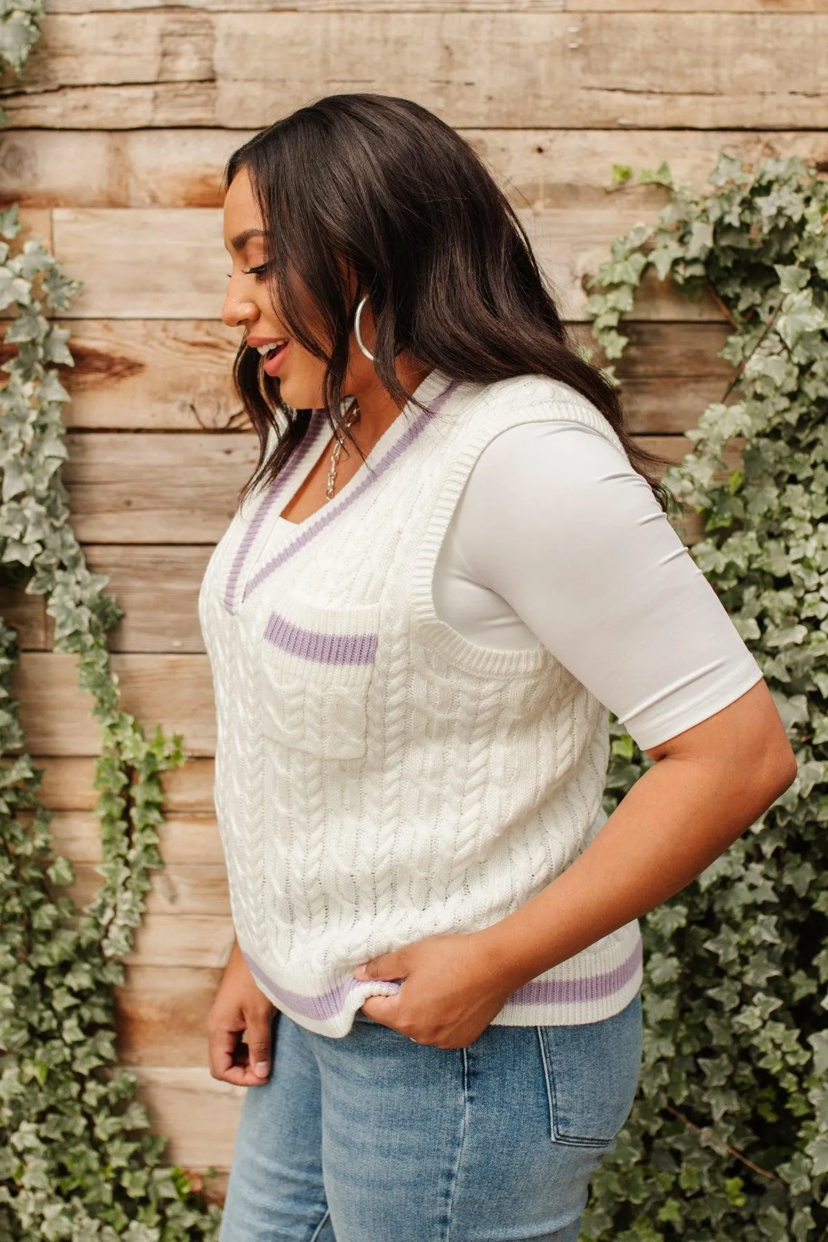 Hazel Blues® | Power Girl Sweater Vest