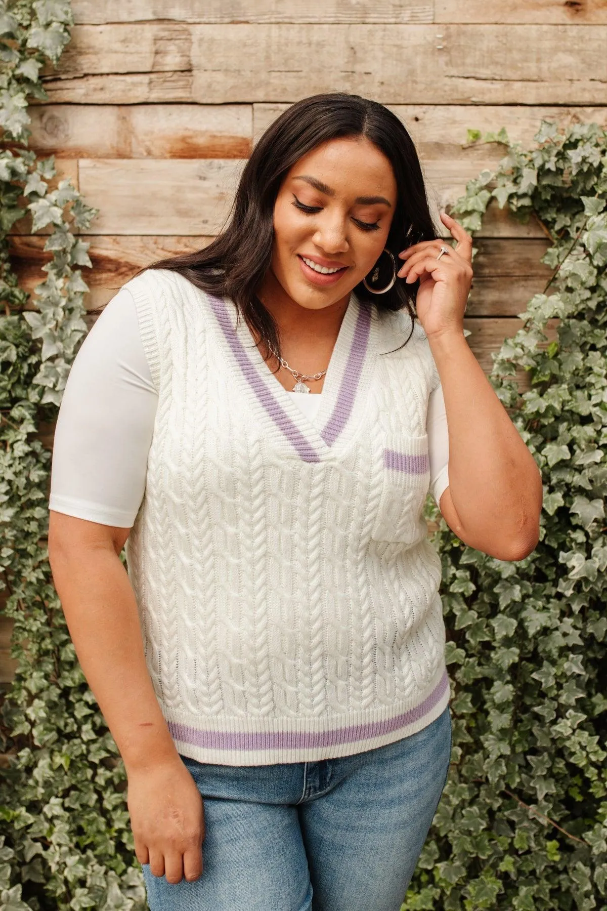 Hazel Blues® | Power Girl Sweater Vest