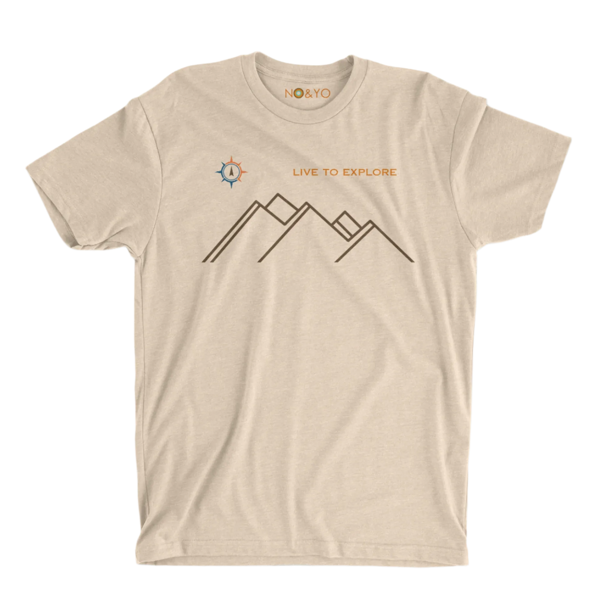 High-Quality Graphic Live to Explore Tee