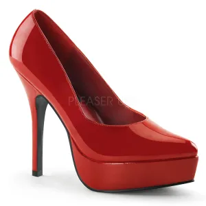 INDULGE-520  Red Patent