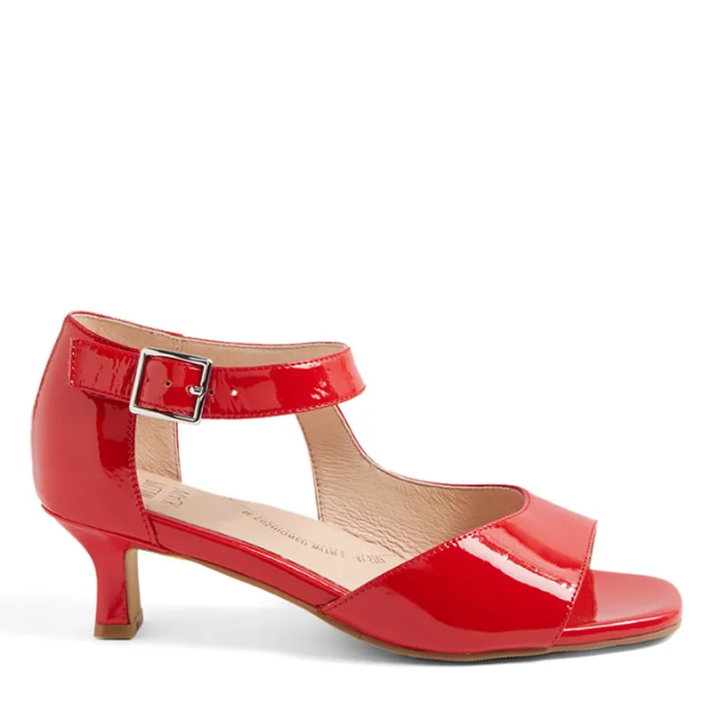 IRUNN XW - RED PATENT LEATHER