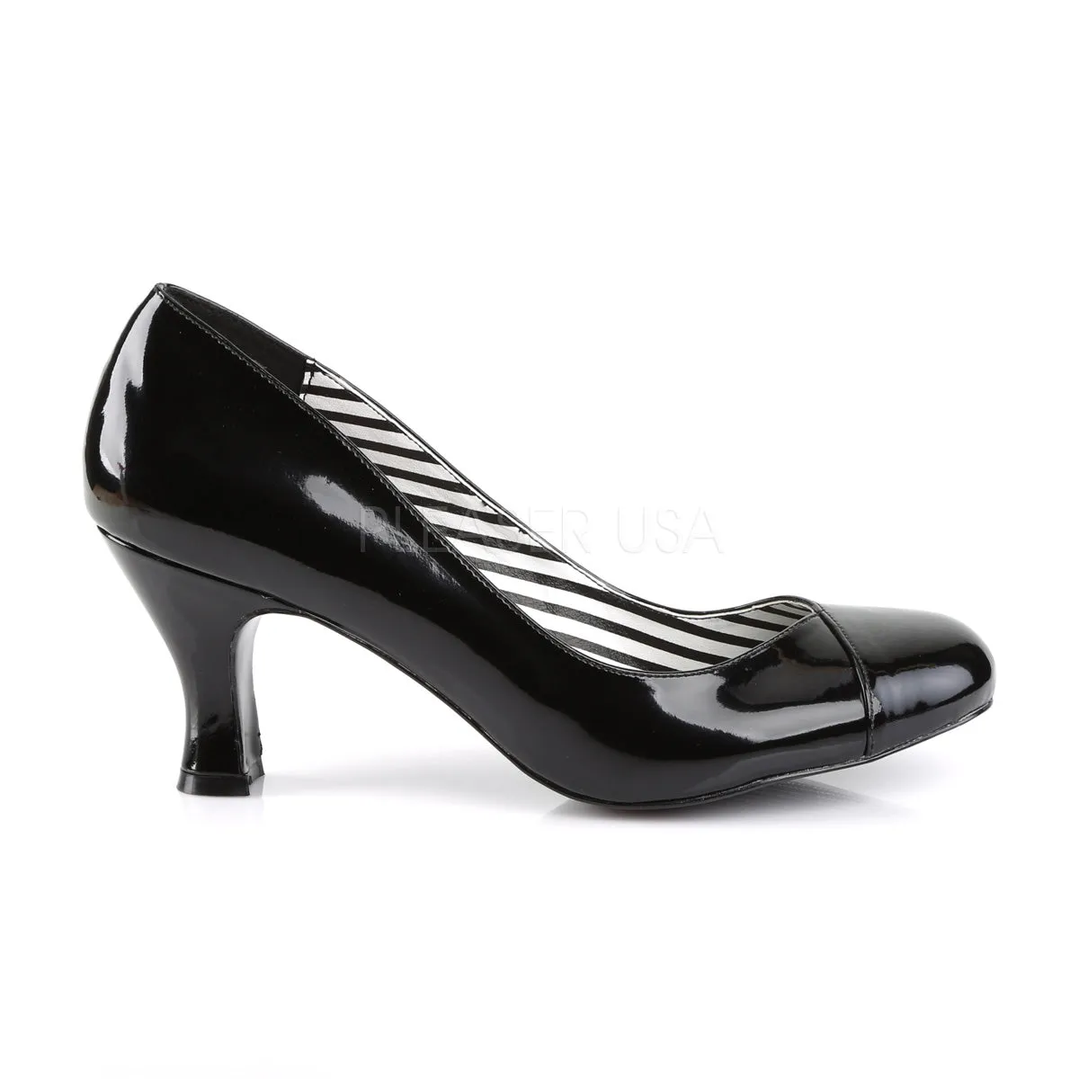 JENNA-01  Black Patent